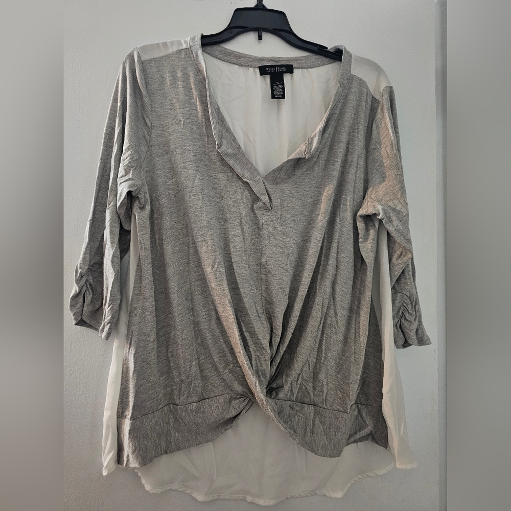 White House Black Market Top, Size Large